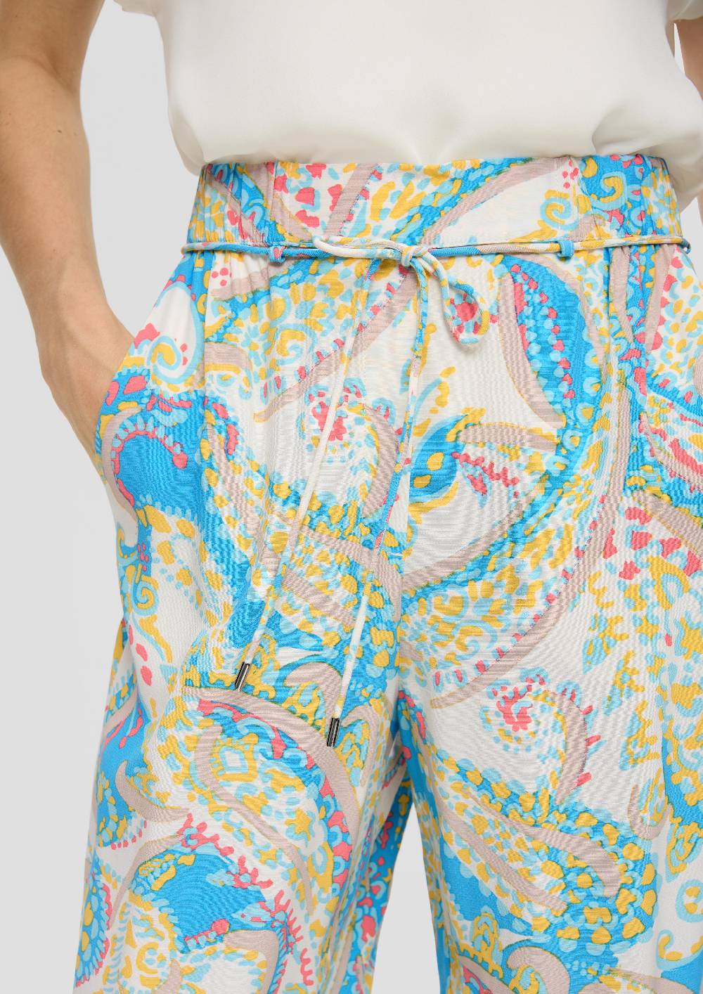 S.Oliver Hose Aus Reiner Viskose