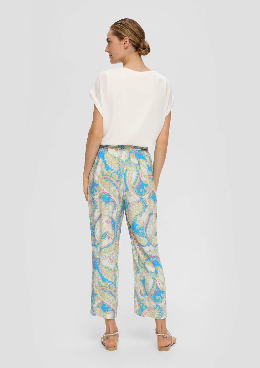 S.Oliver Hose Aus Reiner Viskose