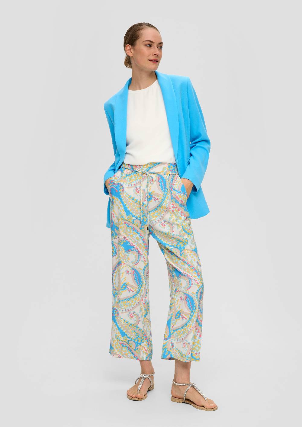 S.Oliver Hose Aus Reiner Viskose