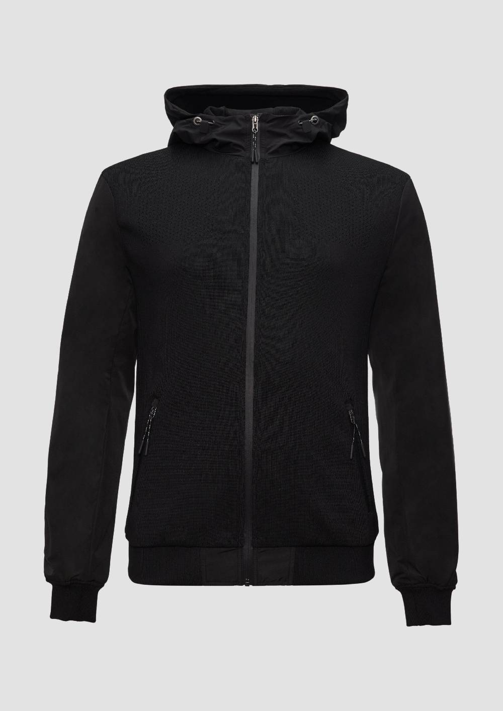 S.Oliver Hybrid-Jacke Mit Strickelementen