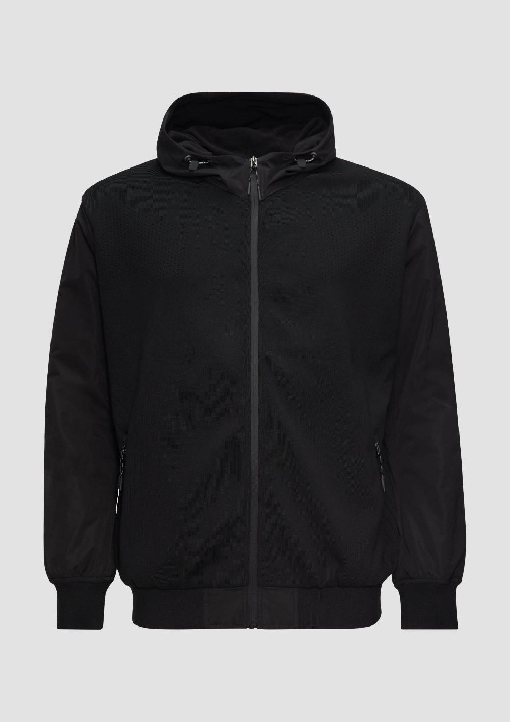 S.Oliver Hybrid-Jacke Mit Strickelementen