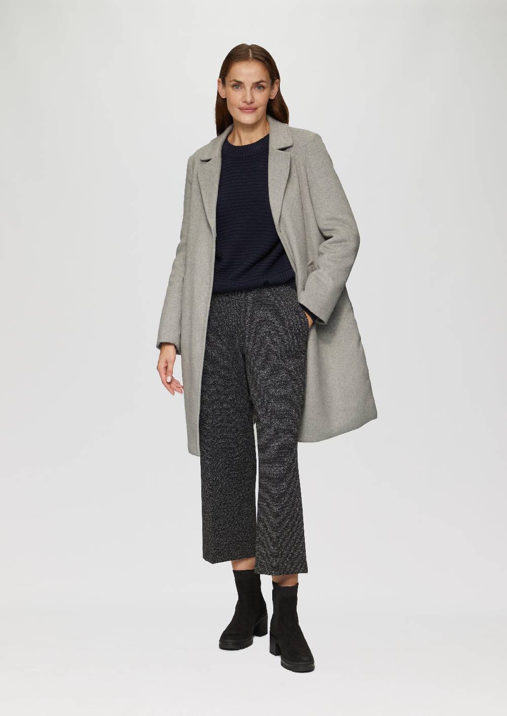 S.Oliver Hybridmantel Mit Herausnehmbarem Einsatz