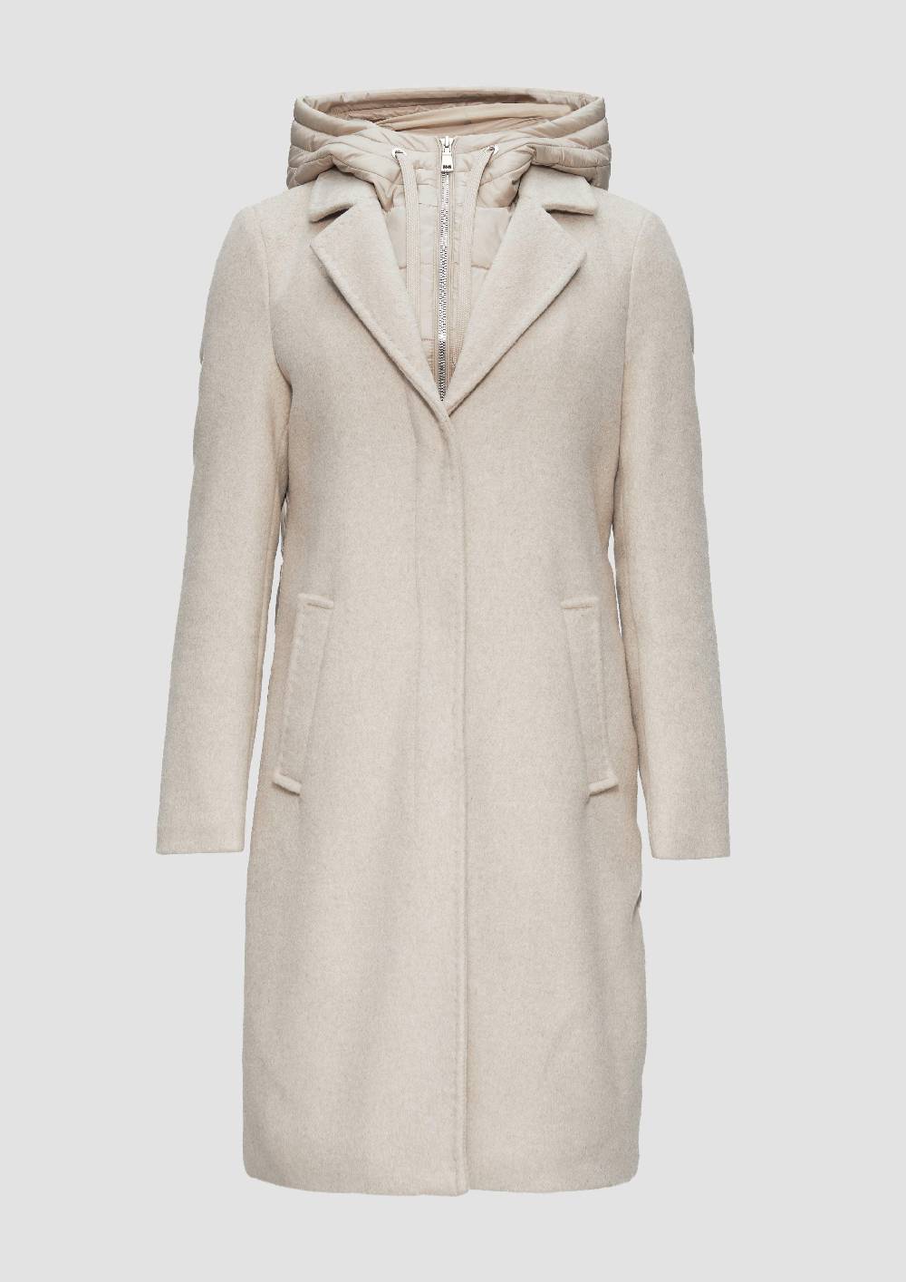 S.Oliver Hybridmantel Mit Herausnehmbarem Einsatz