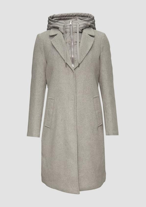 s.Oliver Hybridmantel mit herausnehmbarem Einsatz