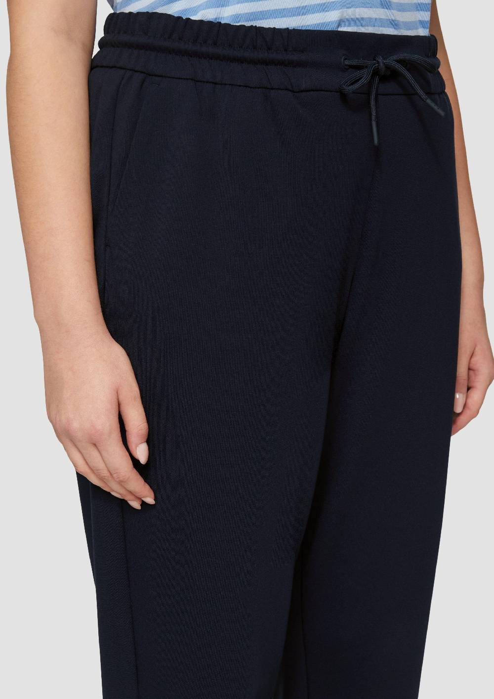 S.Oliver Interlock-Jogg Pants Mit Gummizug