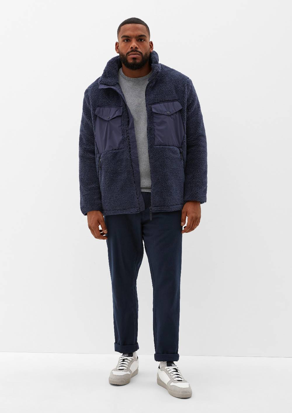 S.Oliver Jacke Aus Teddyplüsch