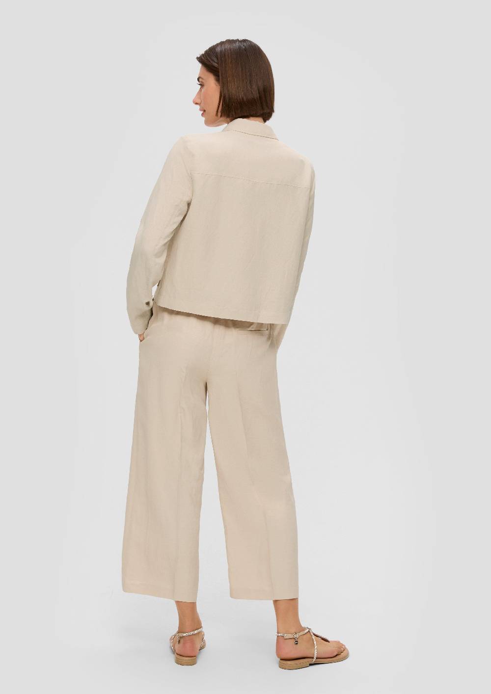 S.Oliver Jacke Aus Viskosemix