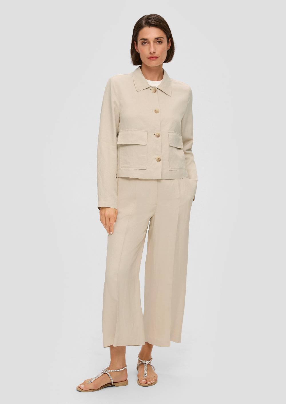 S.Oliver Jacke Aus Viskosemix