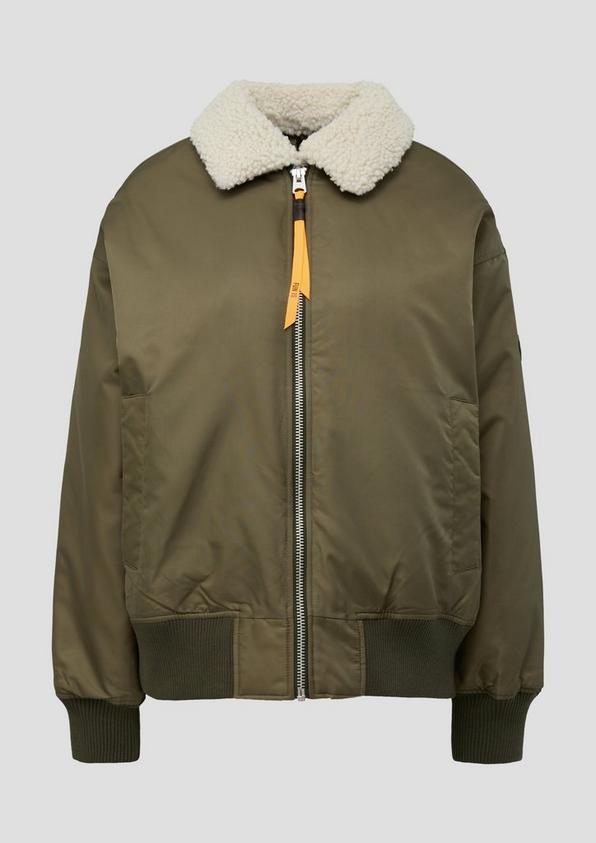 S.Oliver Jacke Mit Abnehmbarem Umlegekragen