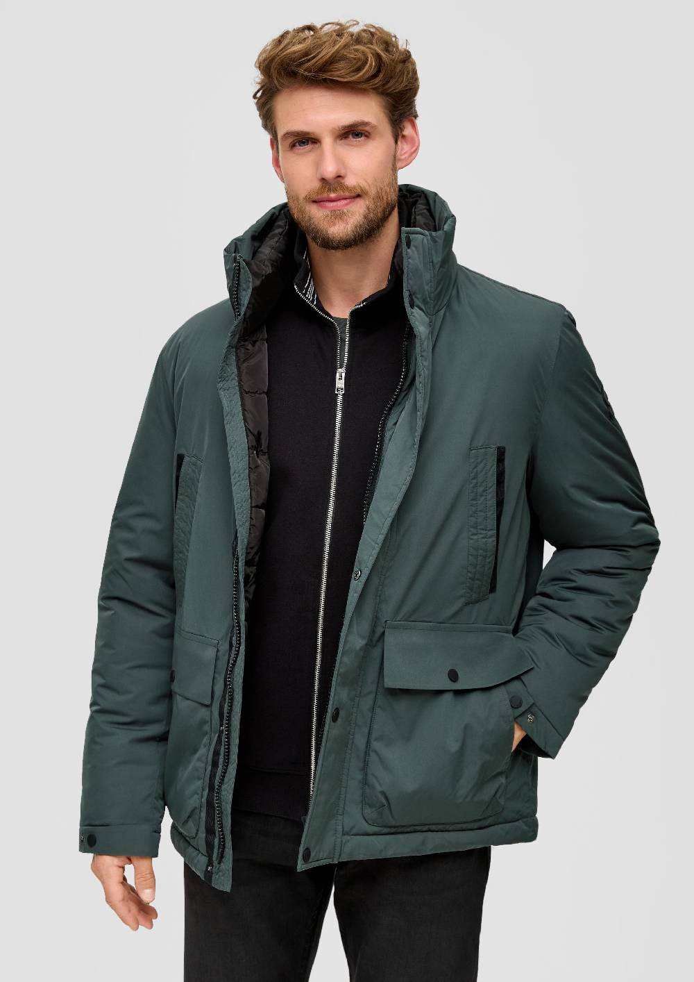 S.Oliver Jacke Mit Stehkragen