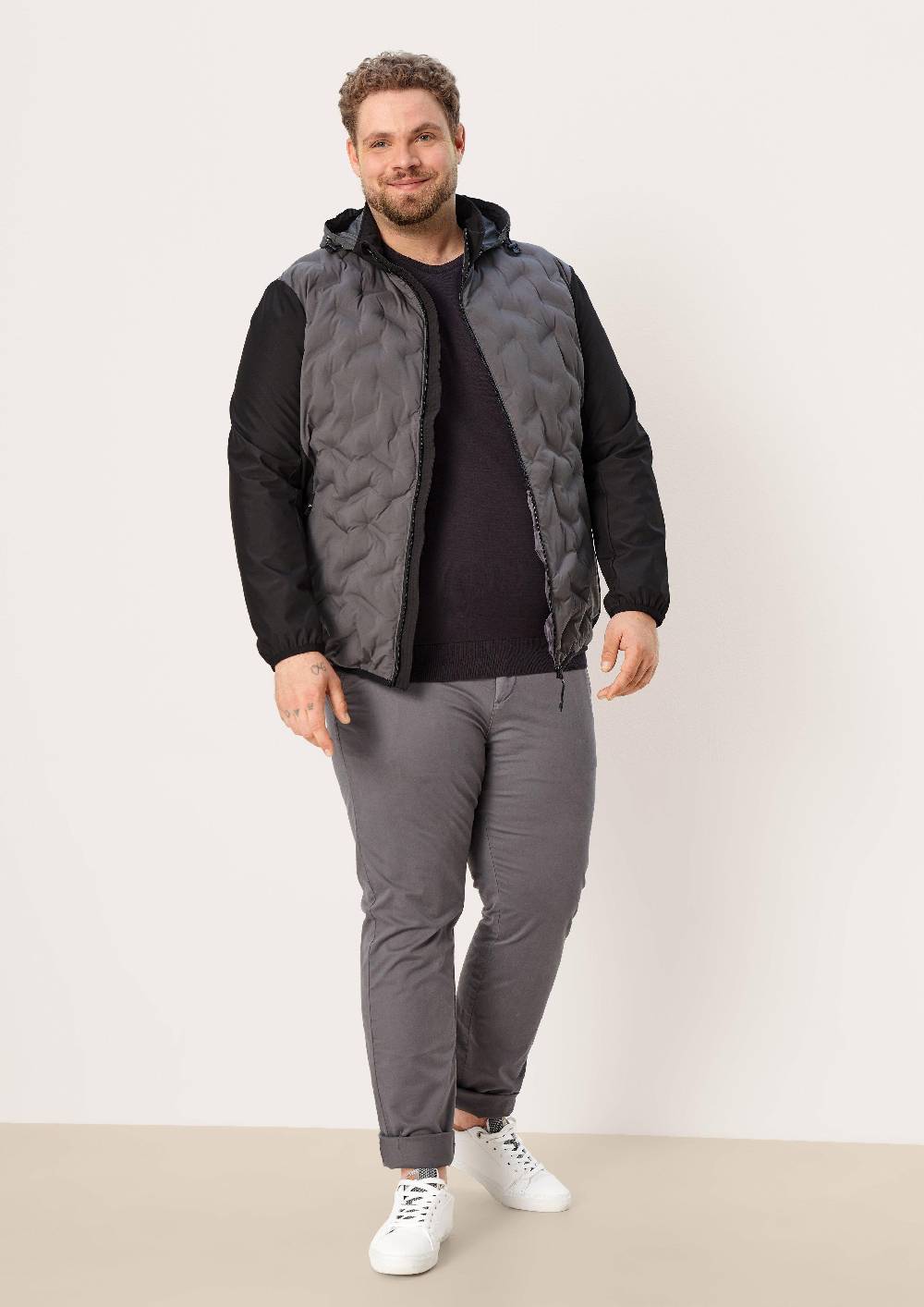 S.Oliver Jacke Mit Steppeinsatz