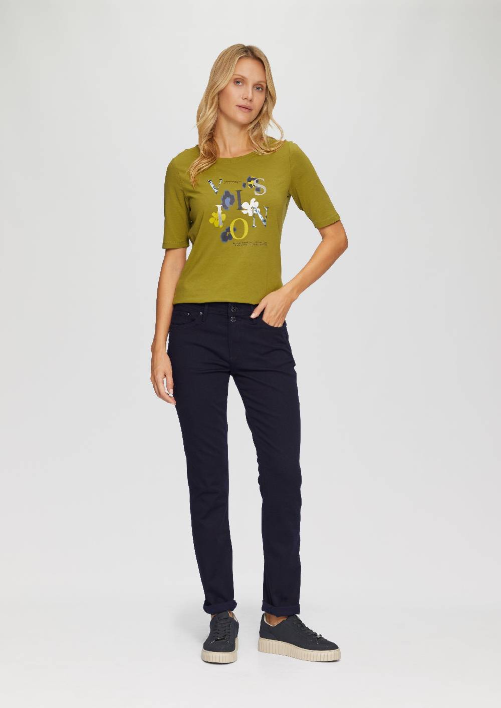 S.Oliver Jeans Betsy / Slim Fit / Mid Rise / Slim Leg