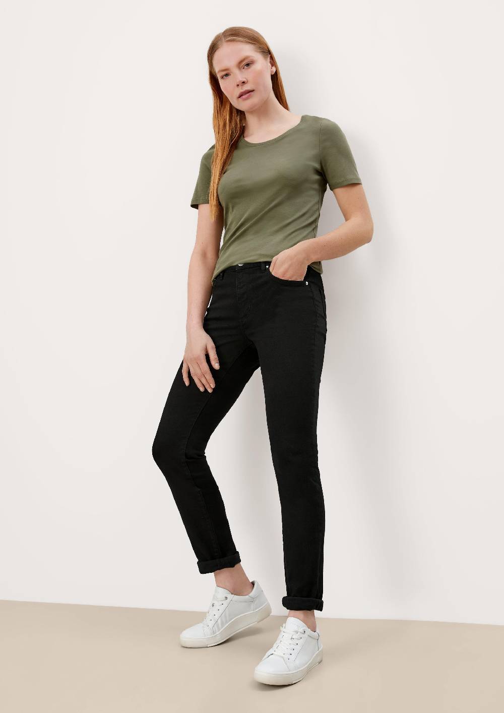 S.Oliver Jeans Betsy / Slim Fit / Mid Rise / Slim Leg