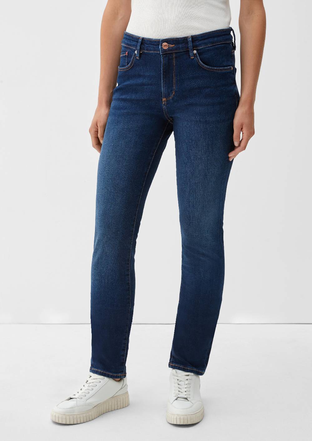 S.Oliver Jeans Betsy / Slim Fit / Mid Rise / Slim Leg