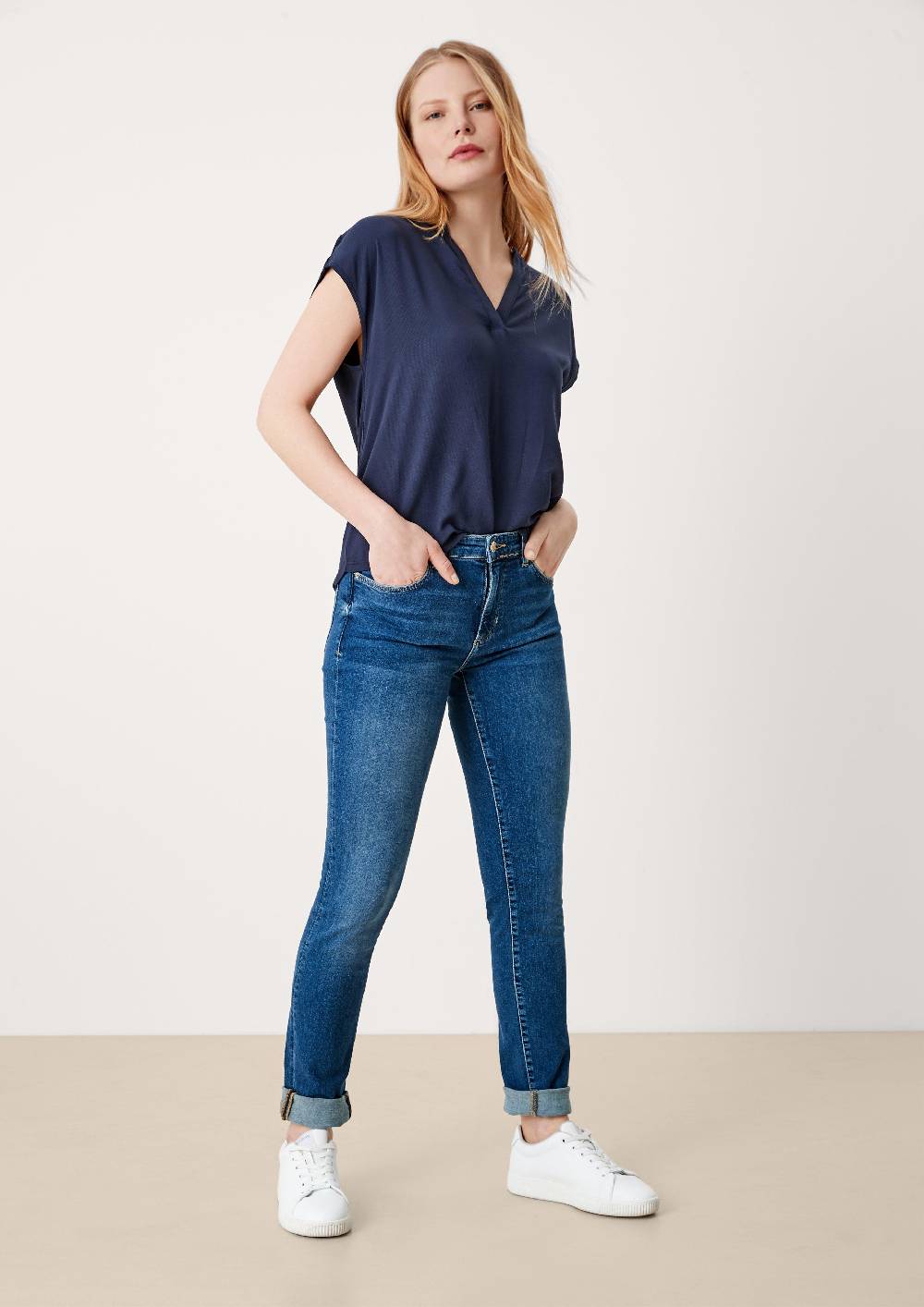 S.Oliver Jeans Betsy / Slim Fit / Mid Rise / Slim Leg