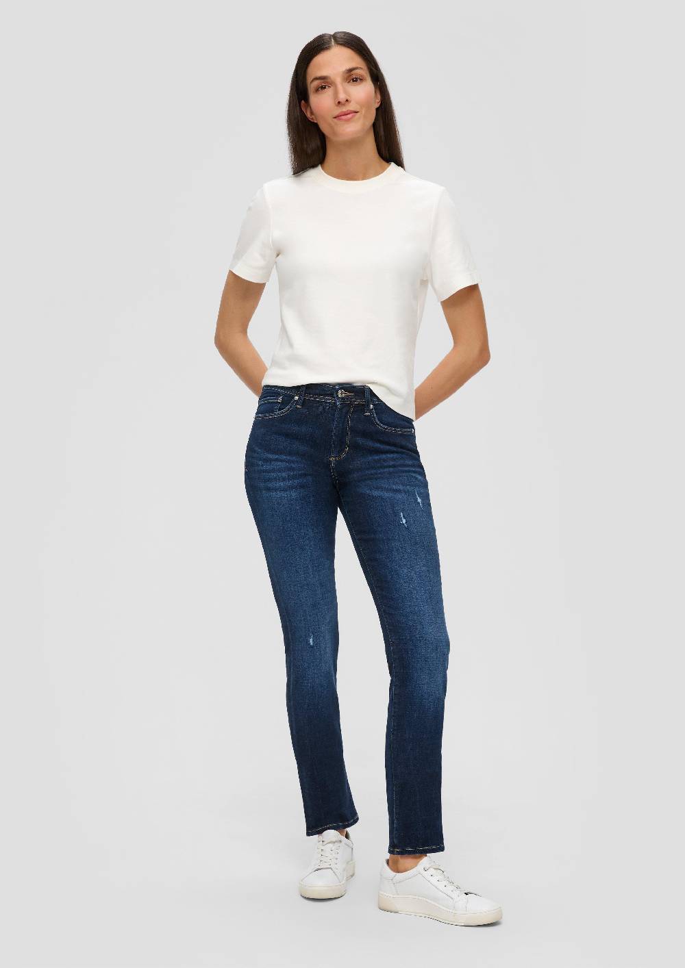 S.Oliver Jeans Betsy / Slim Fit / Mid Rise / Slim Leg