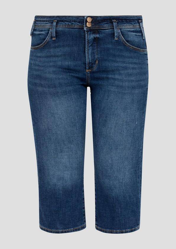 s.Oliver Jeans-Capri / Regular Fit / Mid Rise / Slim Leg