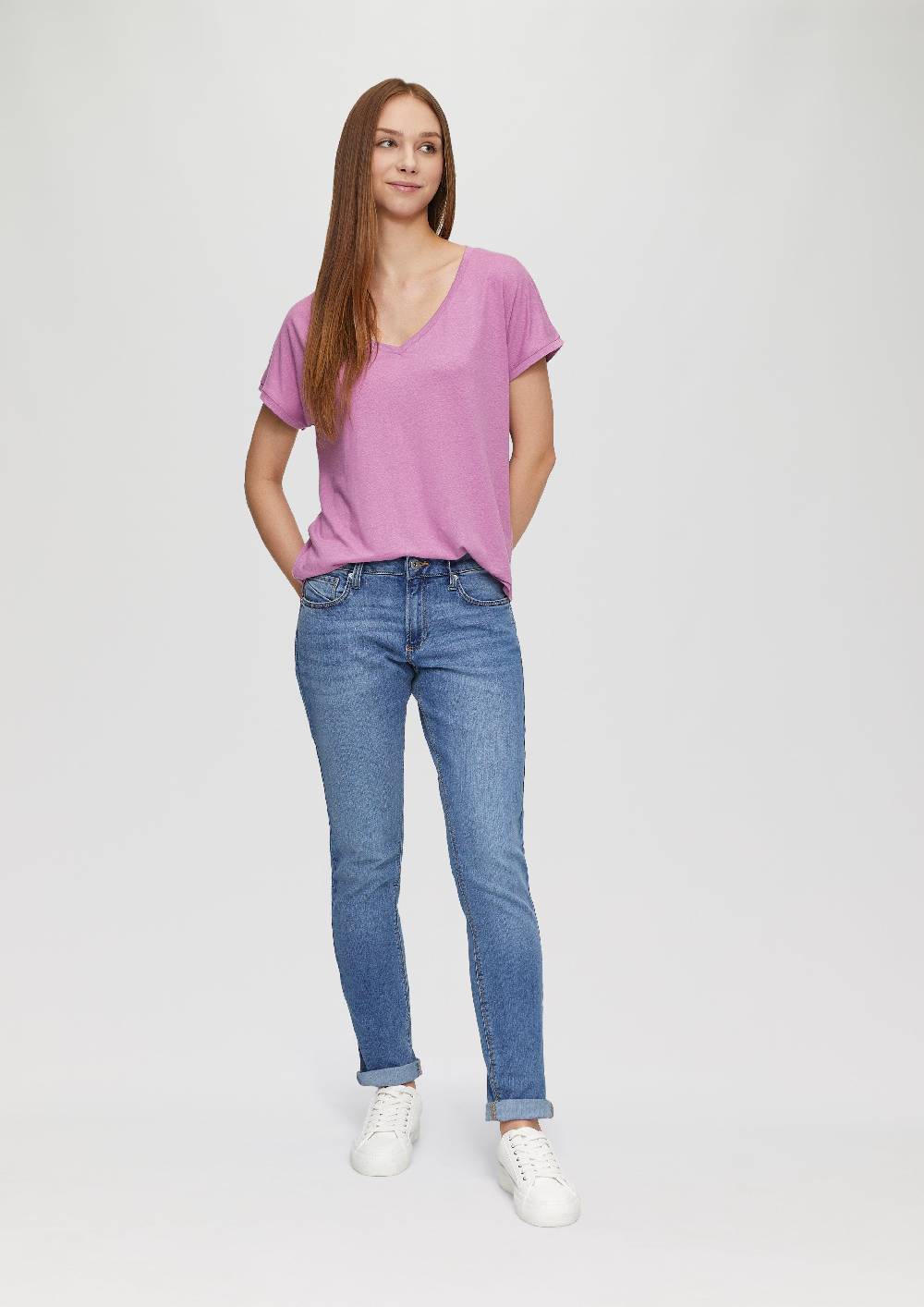 S.Oliver Jeans Catie / Mid Rise / Slim Leg