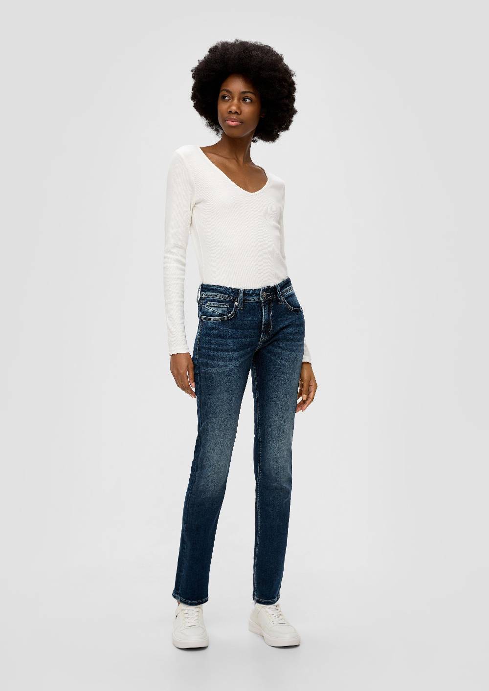 S.Oliver Jeans Catie / Slim Fit / Mid Rise / Slim Leg