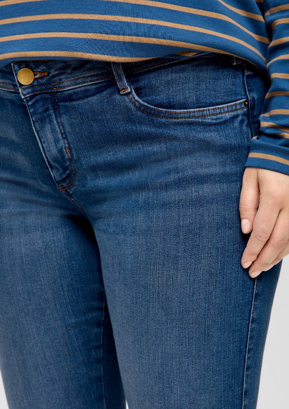 S.Oliver Jeans / Mid Rise / Slim Leg