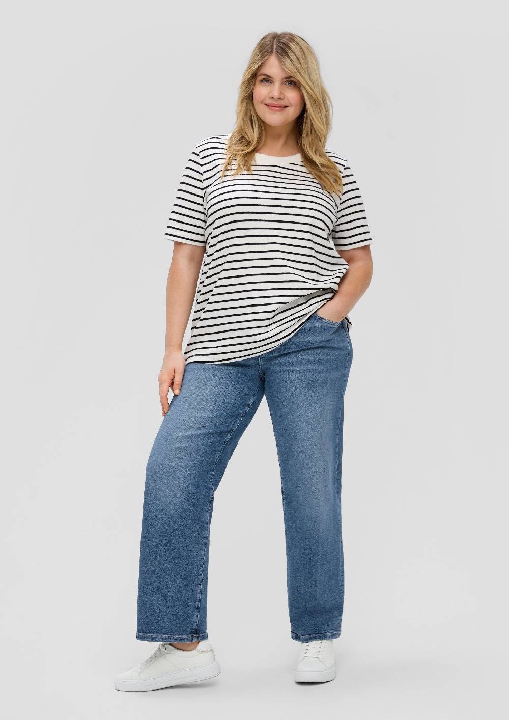 S.Oliver Jeans / Mid Rise / Straight Leg