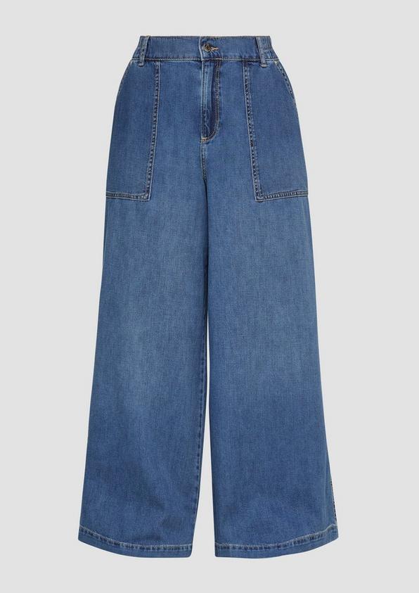 s.Oliver Jeans / Mid Rise / Wide Leg / Elastischer Bund