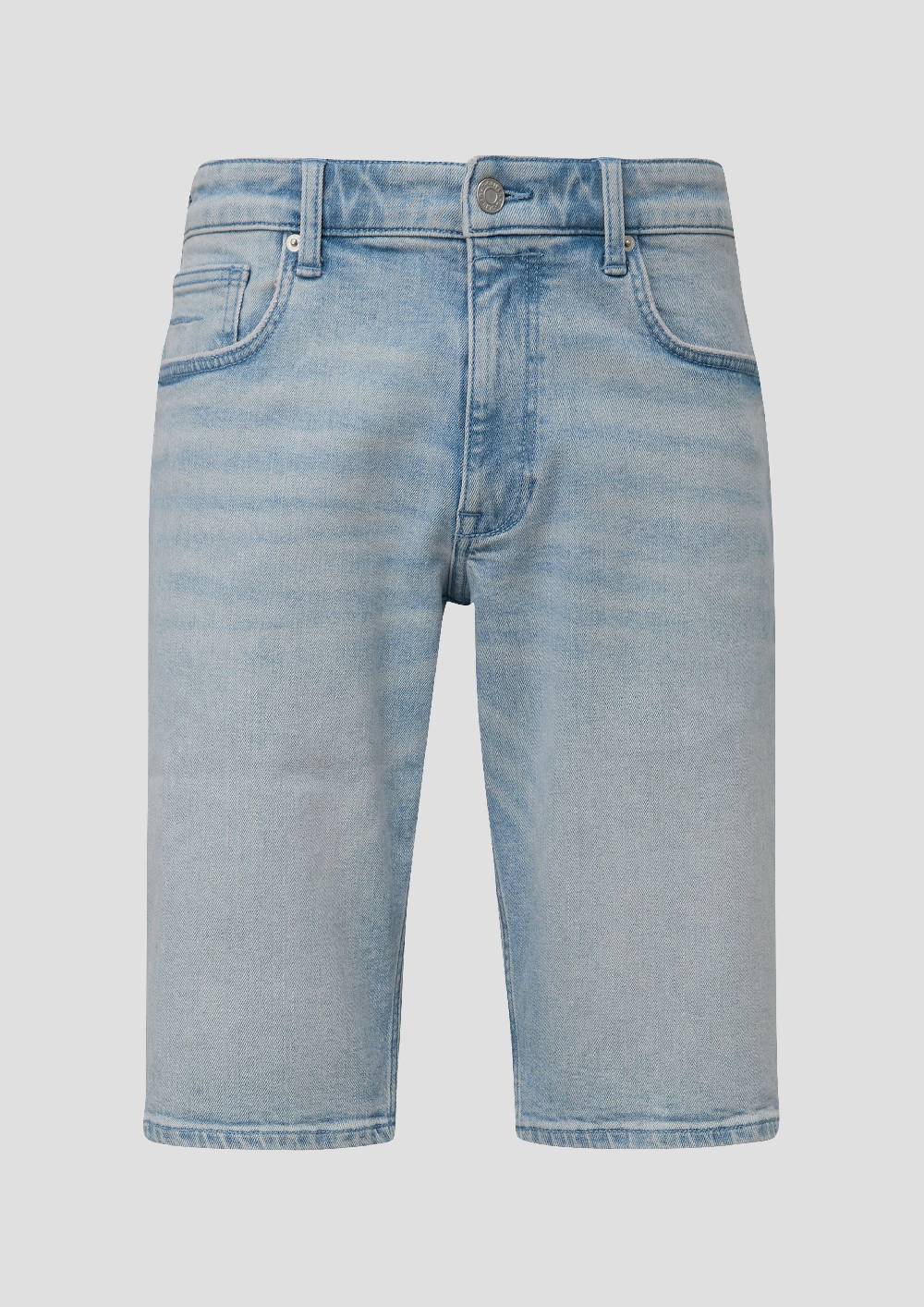 S.Oliver Jeans-Shorts / Straight Leg / High Rise