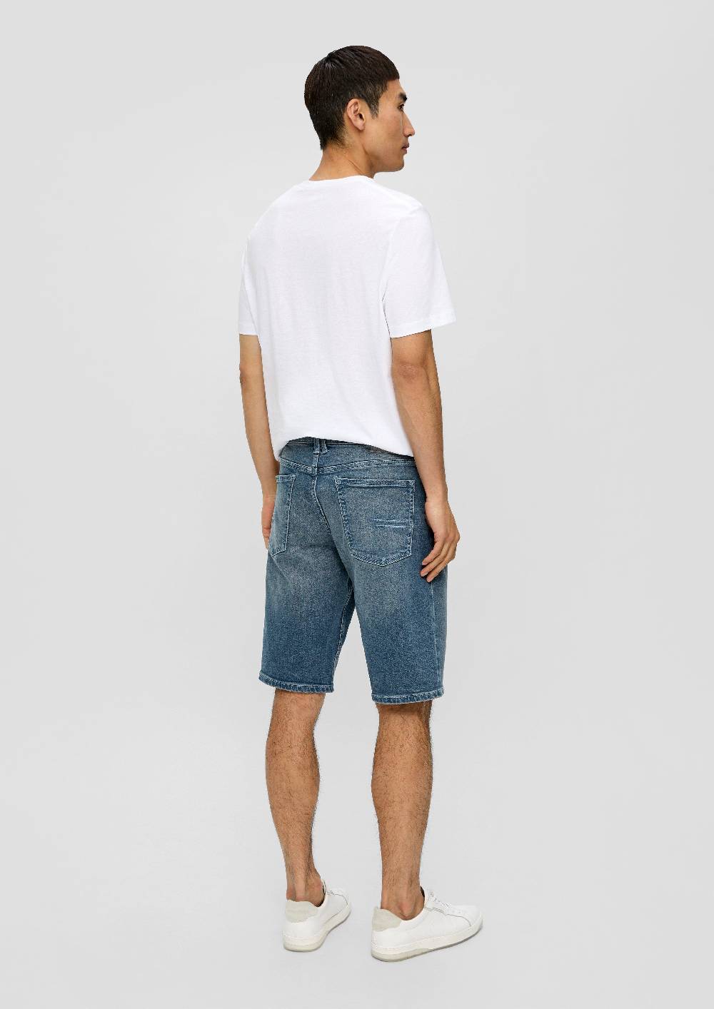 S.Oliver Jeans-Shorts / Straight Leg / High Rise