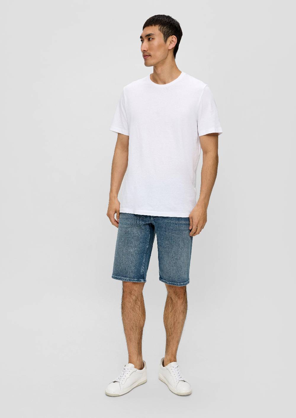 S.Oliver Jeans-Shorts / Straight Leg / High Rise