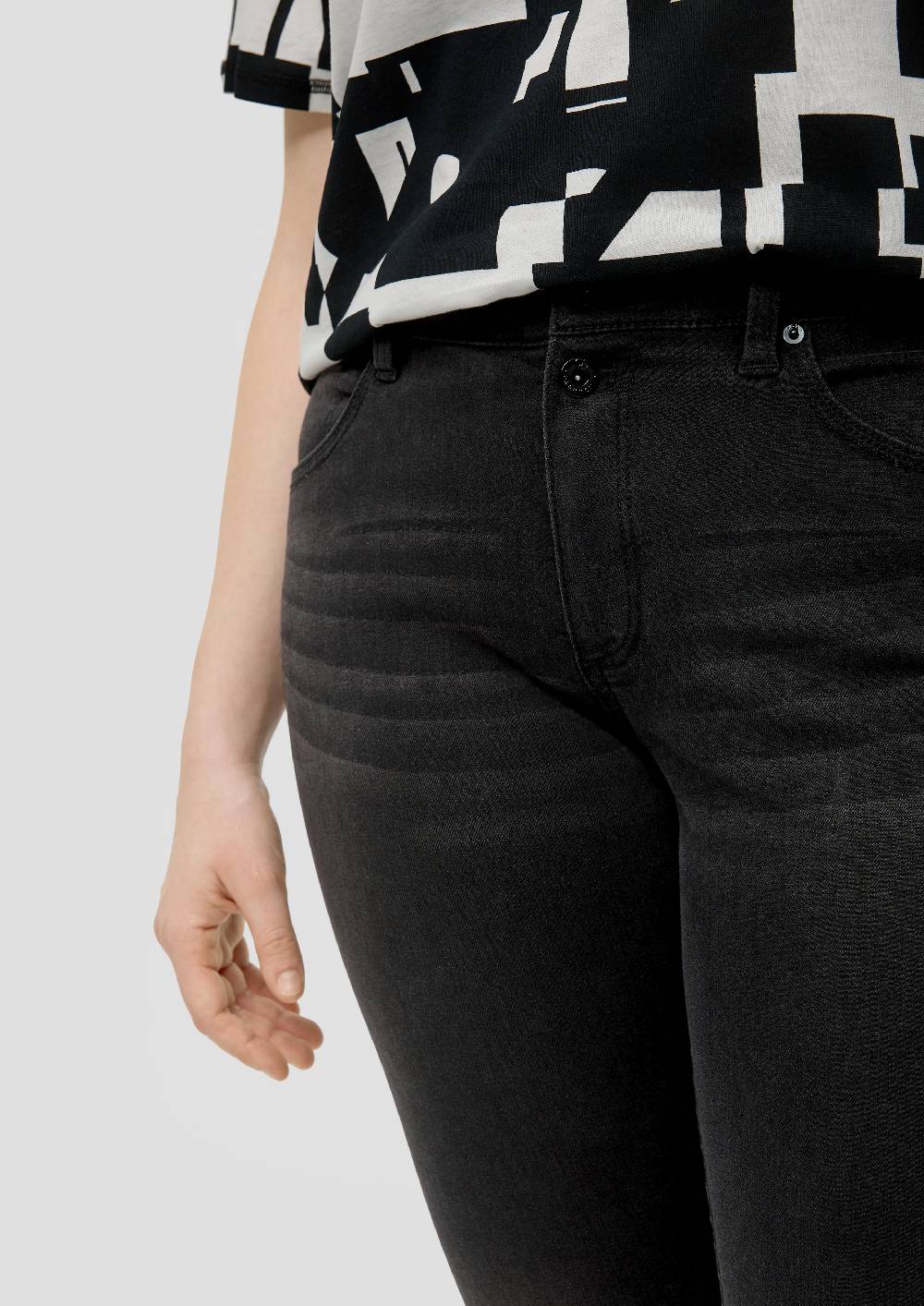 S.Oliver Jeans / Skinny Fit / Mid Rise / Skinny Leg