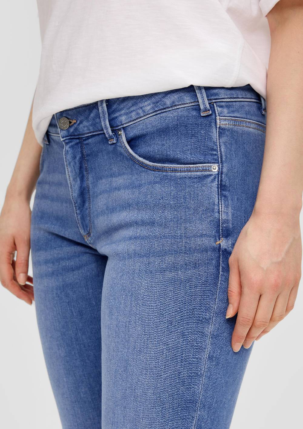 S.Oliver Jeans Skinny / Mid Rise / Skinny Leg