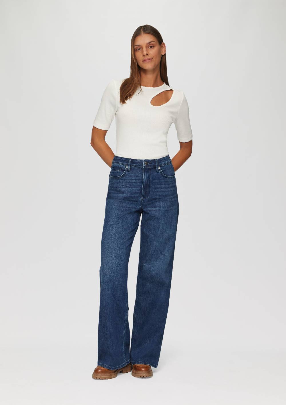 S.Oliver Jeans Suri / Regular Fit / High Rise / Wide Leg