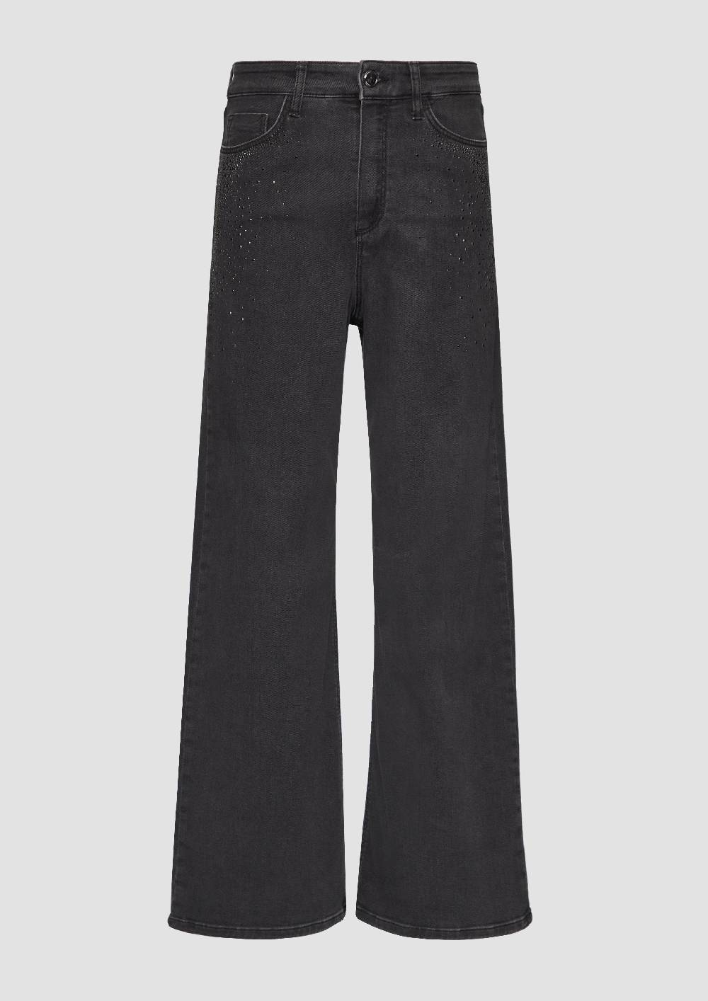 S.Oliver Jeans Suri / Regular Fit / Mid Rise / Wide Leg