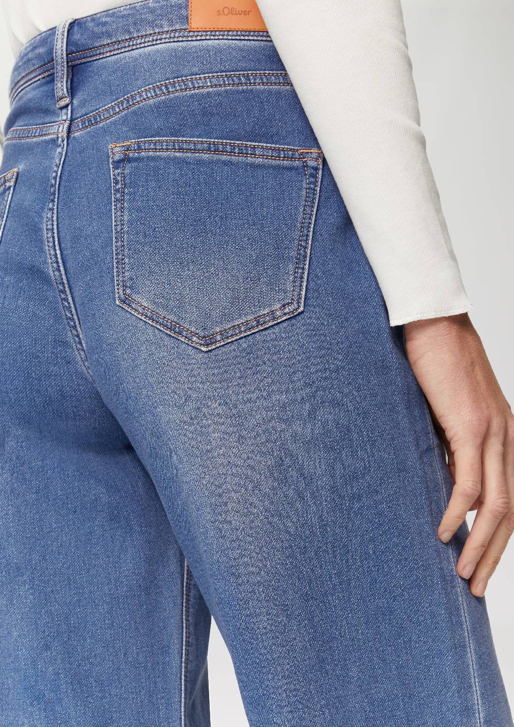 S.Oliver Jeans Suri / Regular Fit / Mid Rise / Wide Leg