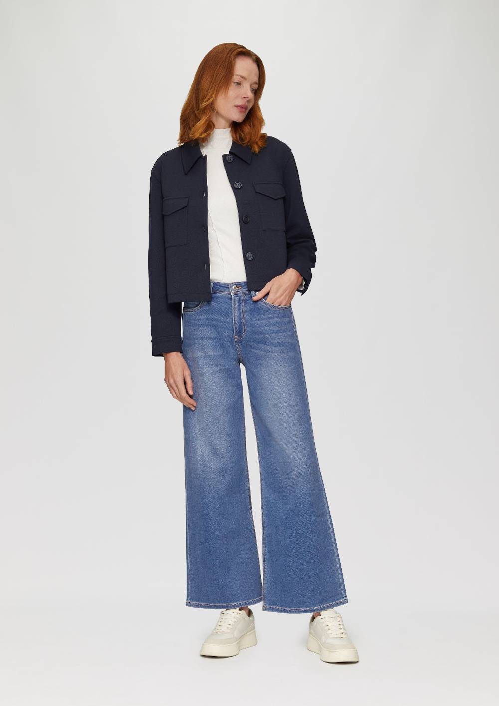 S.Oliver Jeans Suri / Regular Fit / Mid Rise / Wide Leg