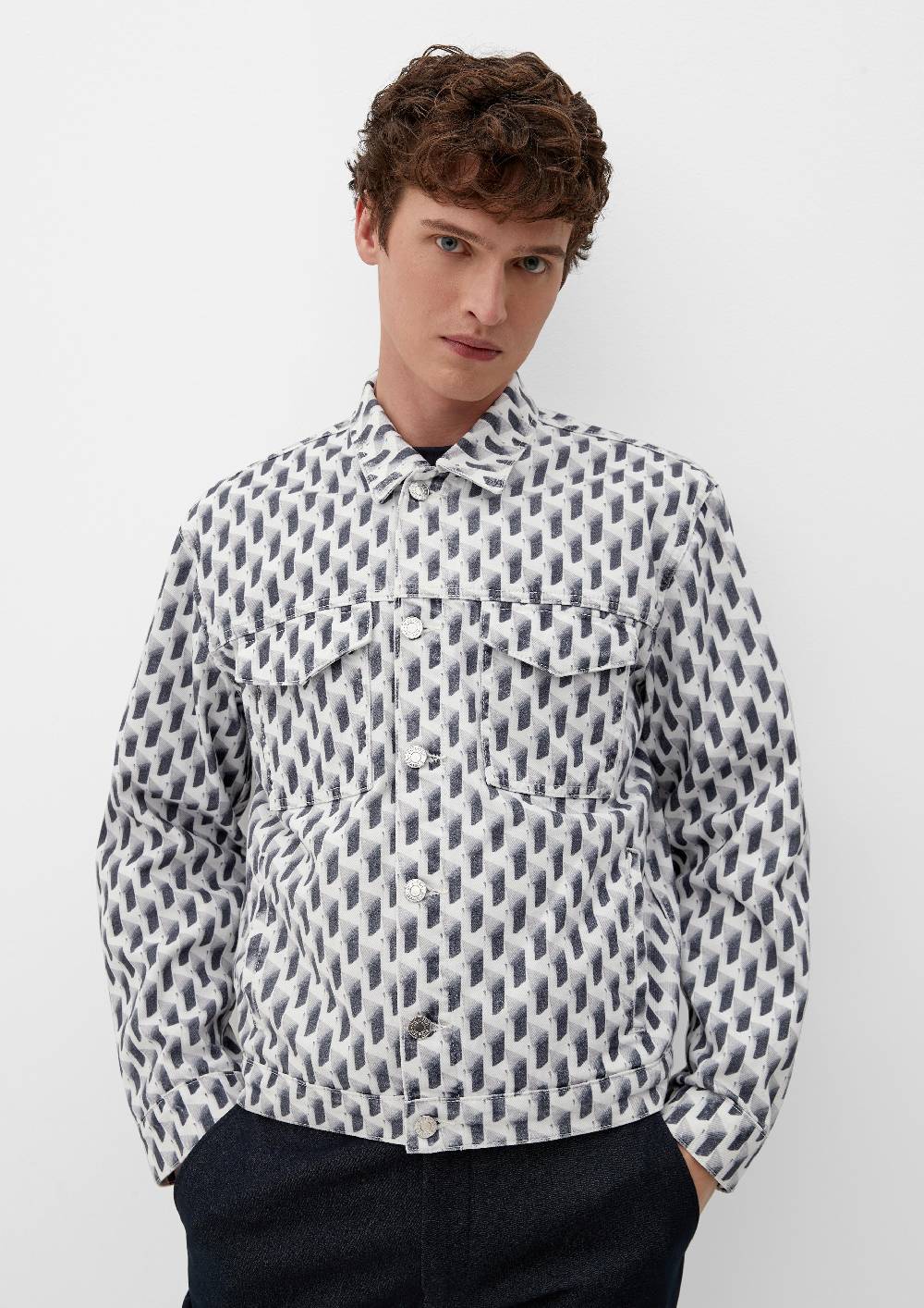 S.Oliver Jeansjacke Aus Baumwolle