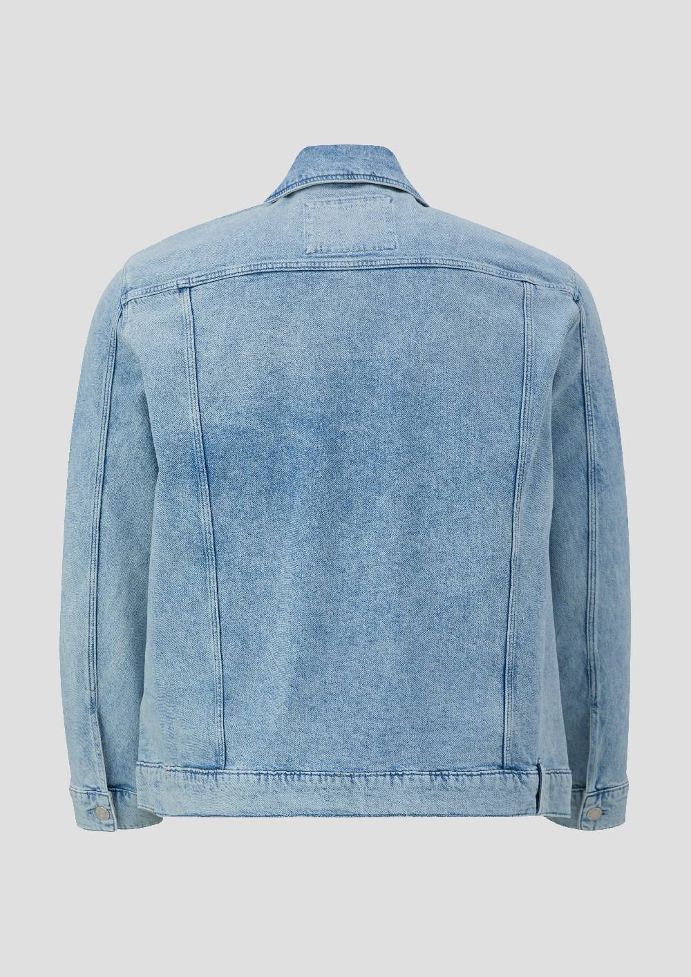 S.Oliver Jeansjacke Mit Waschung
