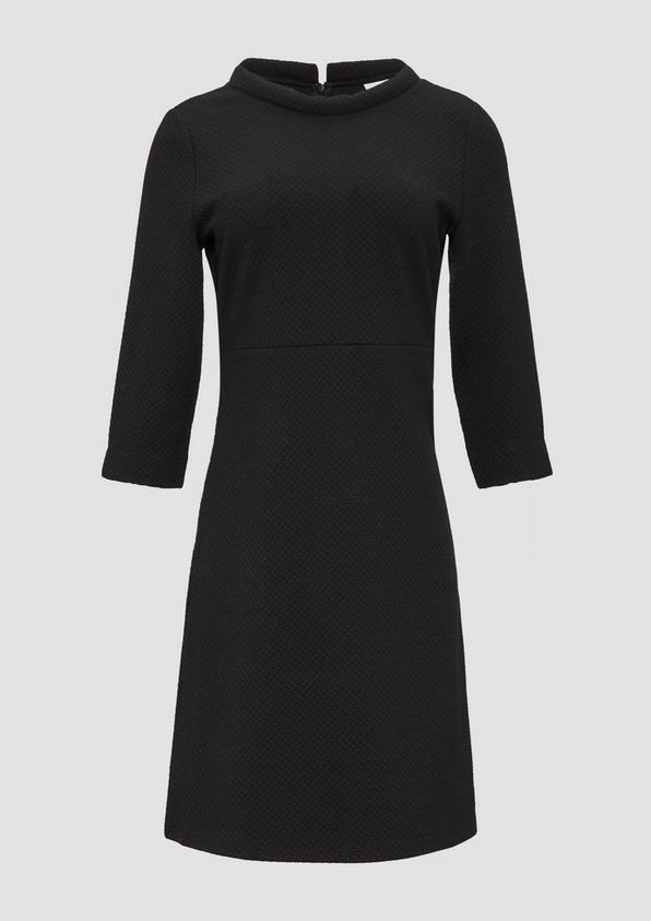 s.Oliver Jersey-Kleid mit Musterstruktur
