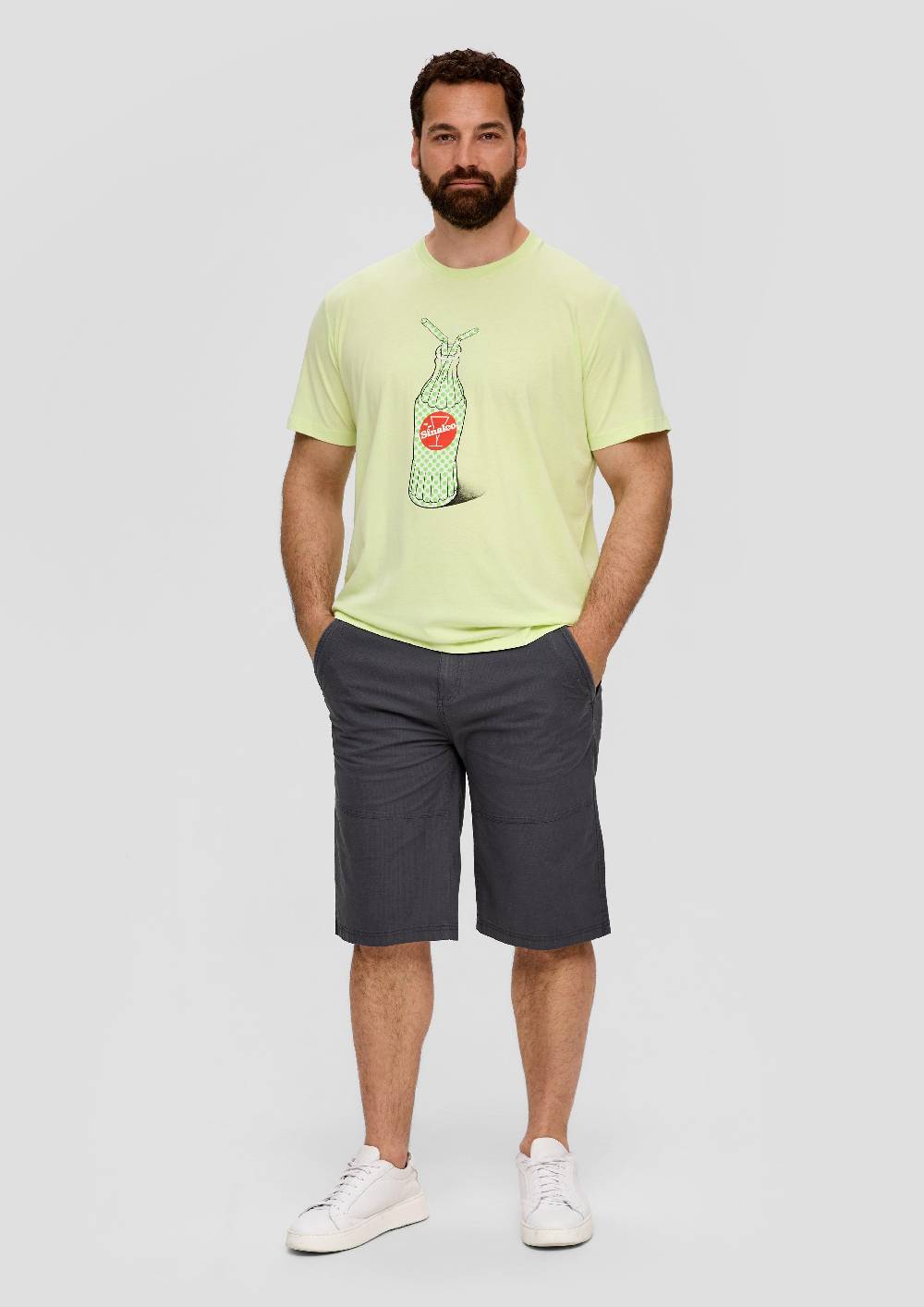 S.Oliver Jersey-T-Shirt Mit Sinalco®-Print