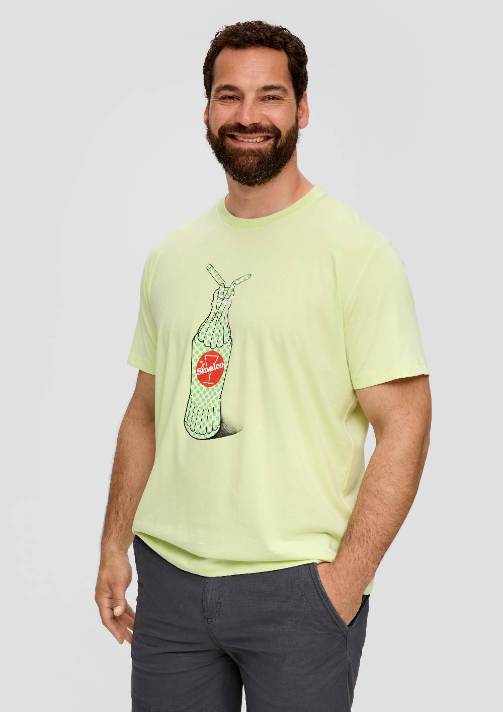 S.Oliver Jersey-T-Shirt Mit Sinalco®-Print