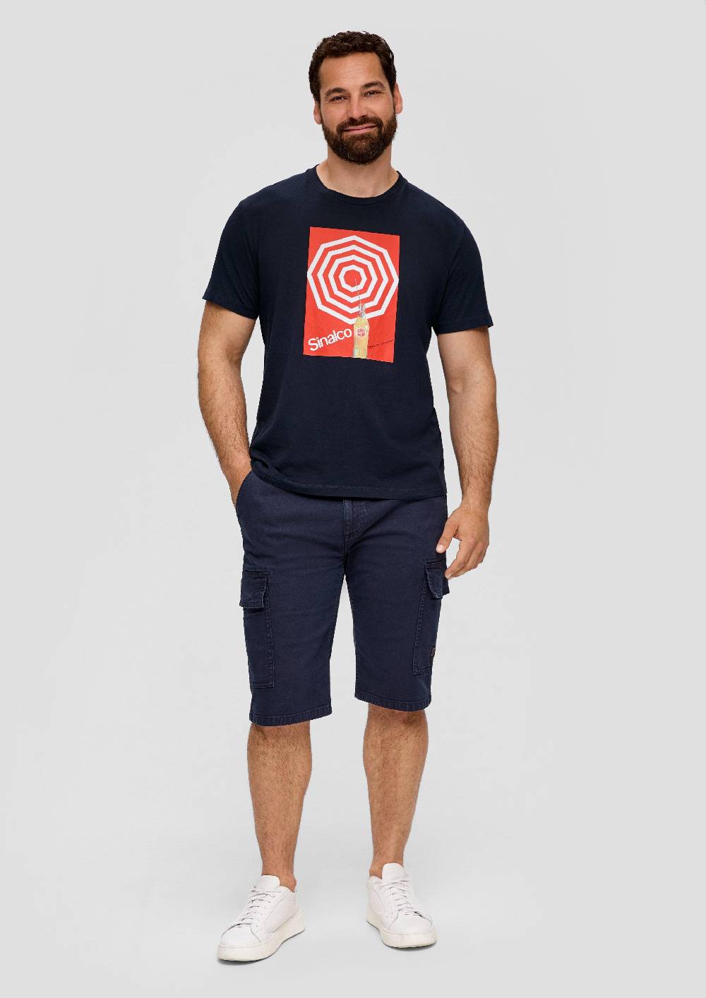 S.Oliver Jersey-T-Shirt Mit Sinalco®-Print