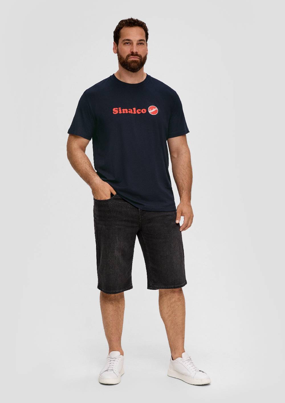 S.Oliver Jersey-T-Shirt Mit Sinalco®-Print