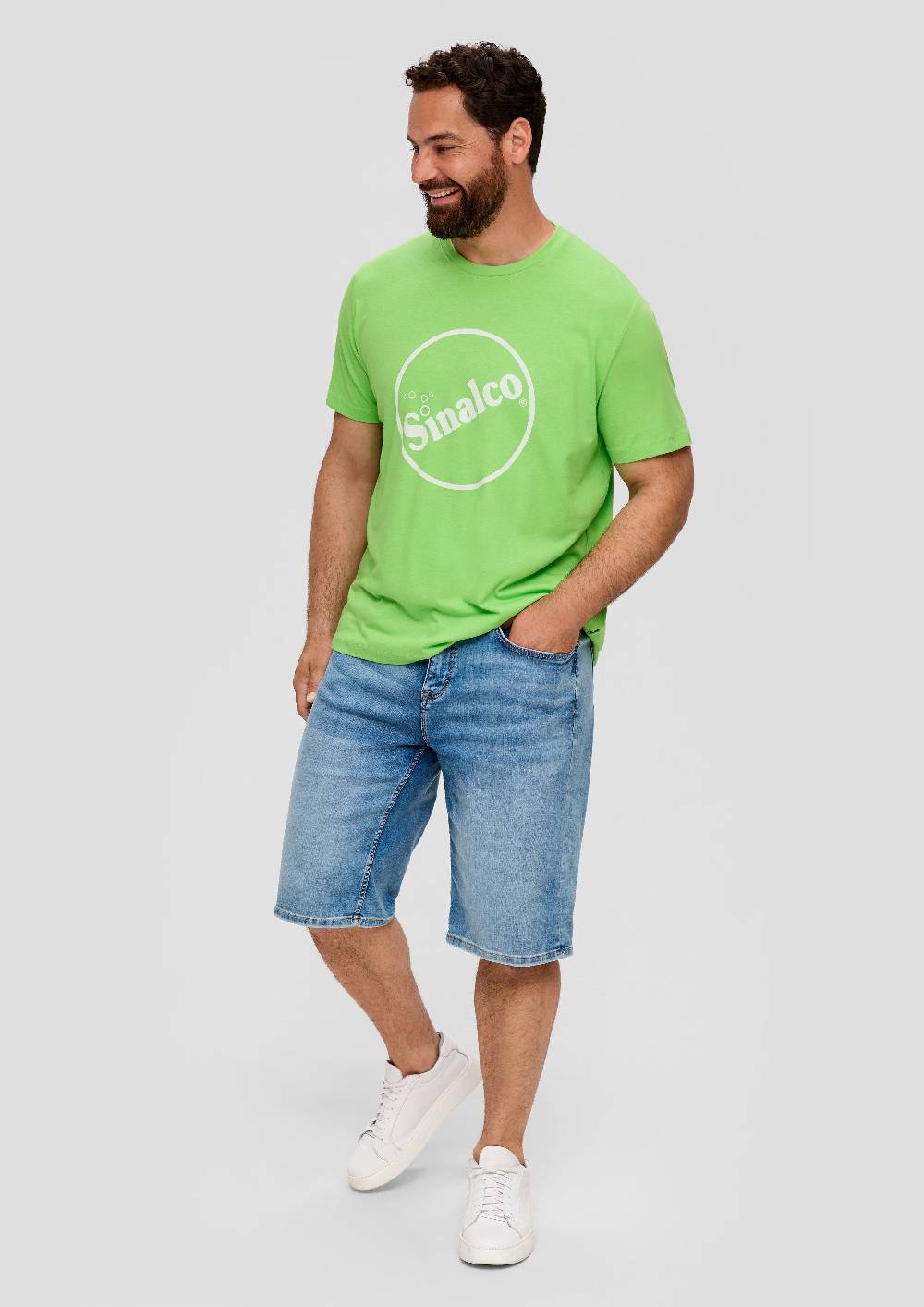 S.Oliver Jersey-T-Shirt Mit Sinalco®-Print