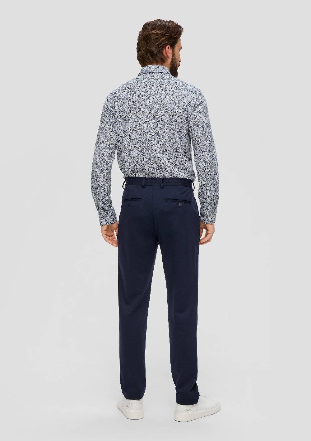 S.Oliver Jerseyhemd Mit All-over-Print