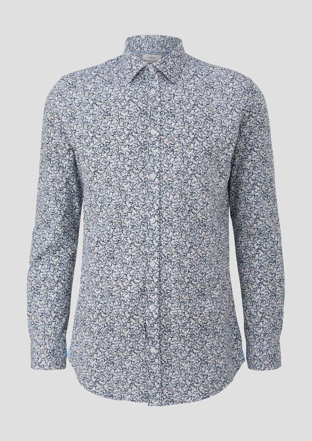 S.Oliver Jerseyhemd Mit All-over-Print