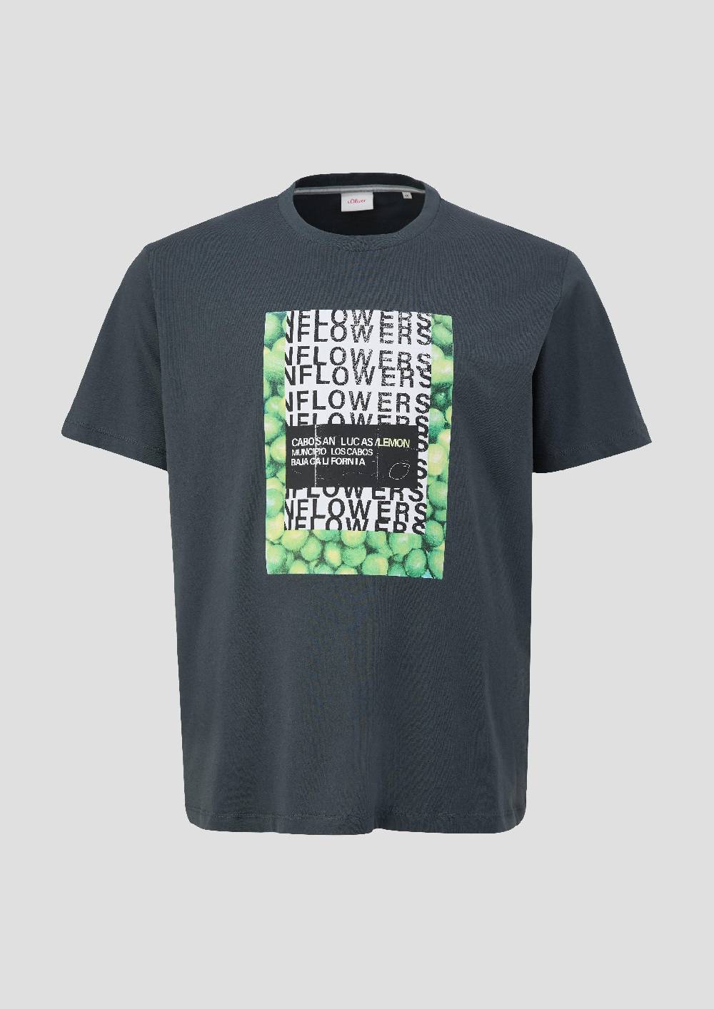 S.Oliver Jerseyshirt Mit Artwork