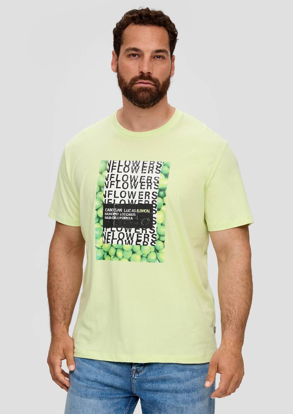 S.Oliver Jerseyshirt Mit Artwork