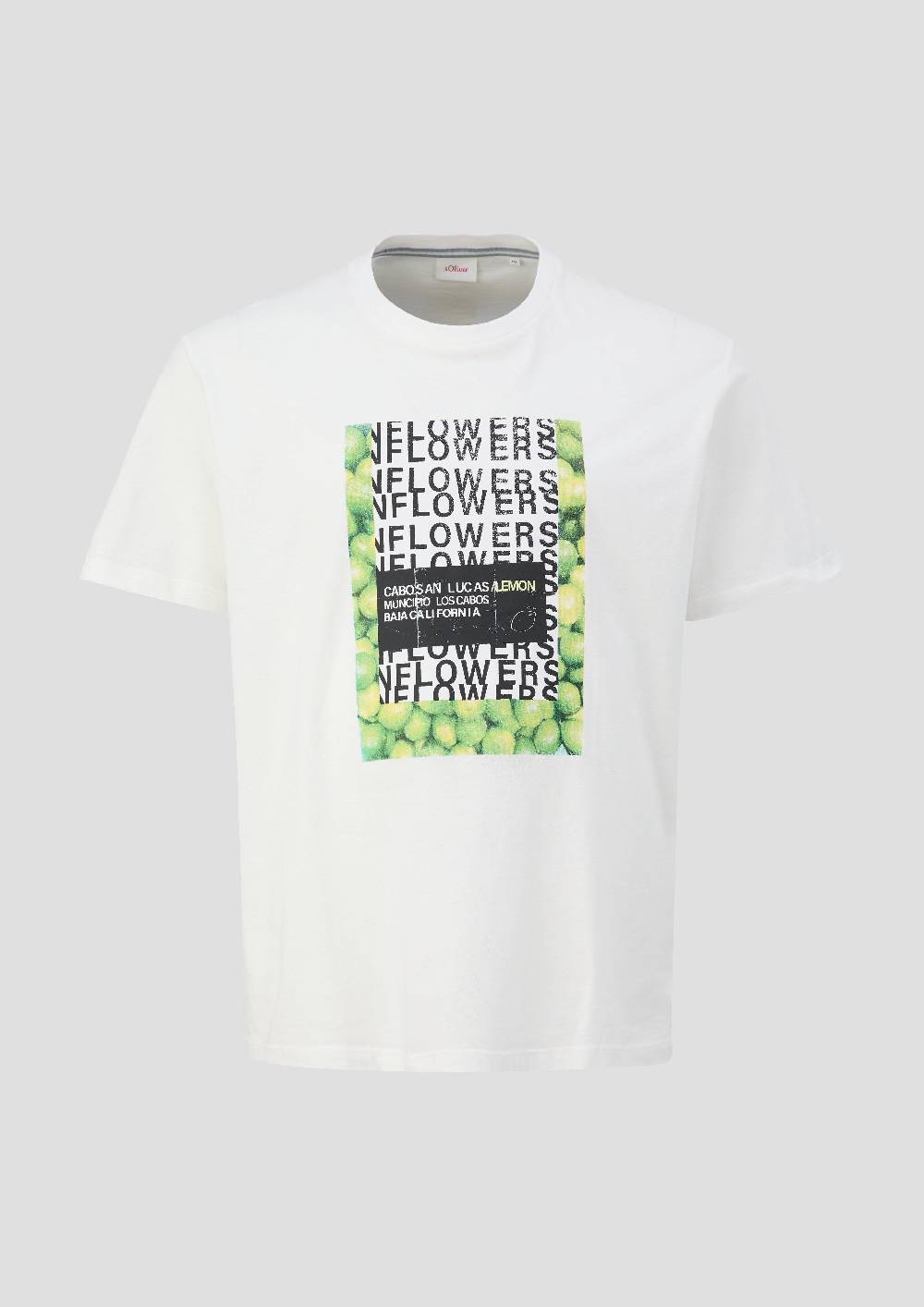 S.Oliver Jerseyshirt Mit Artwork