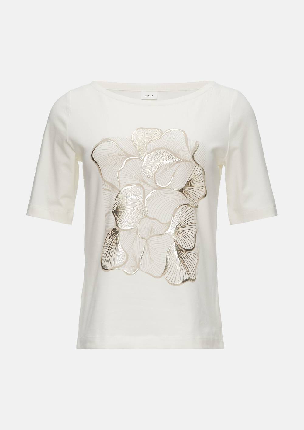 S.Oliver Jerseyshirt Mit Glänzendem Frontprint