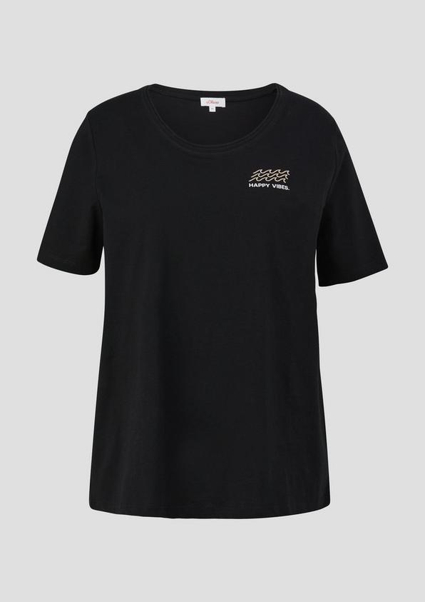 s.Oliver Jerseyshirt mit Printdetail